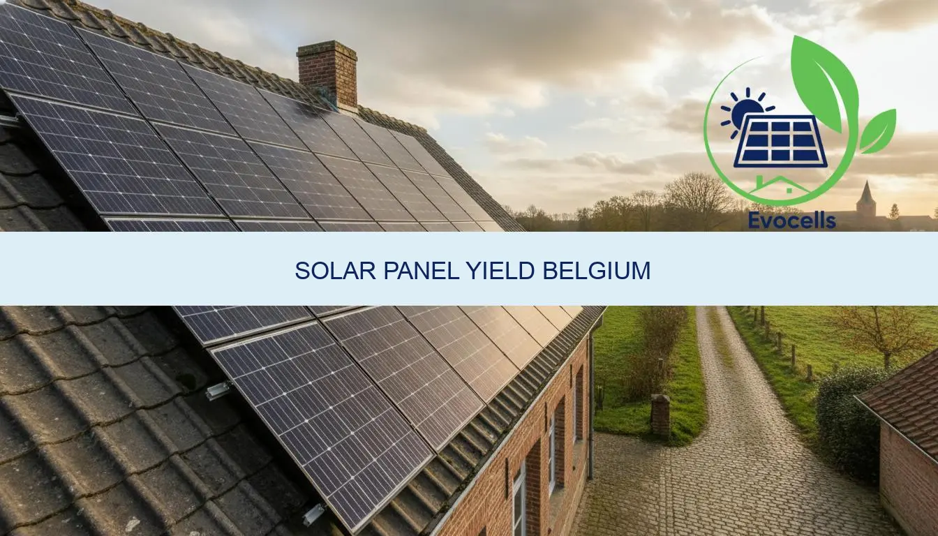solar panel yield belgium explained