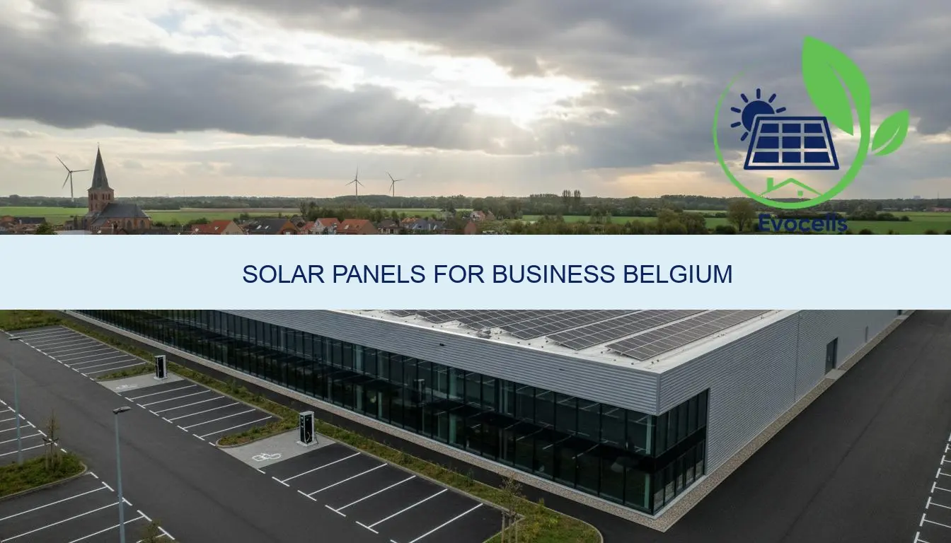 solar panels for business belgium price & options
