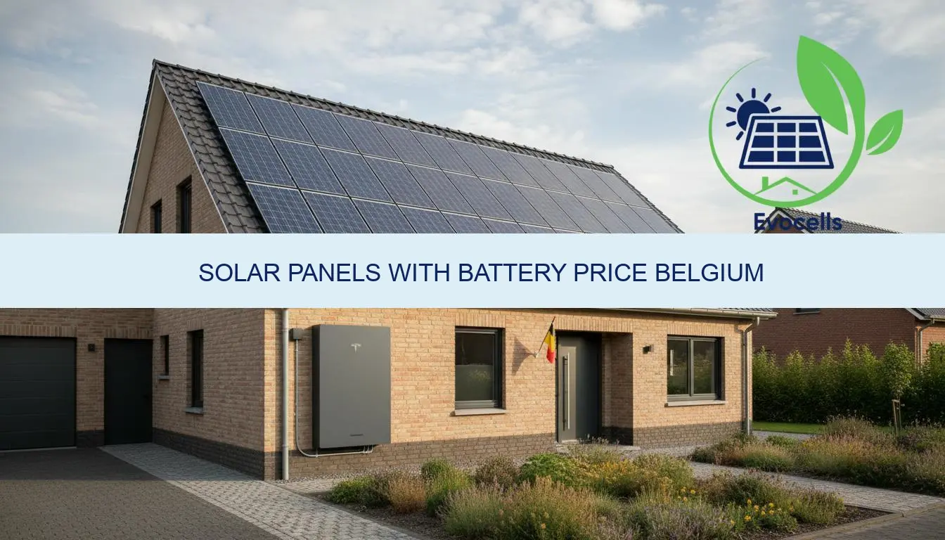 solar panels with battery price belgium