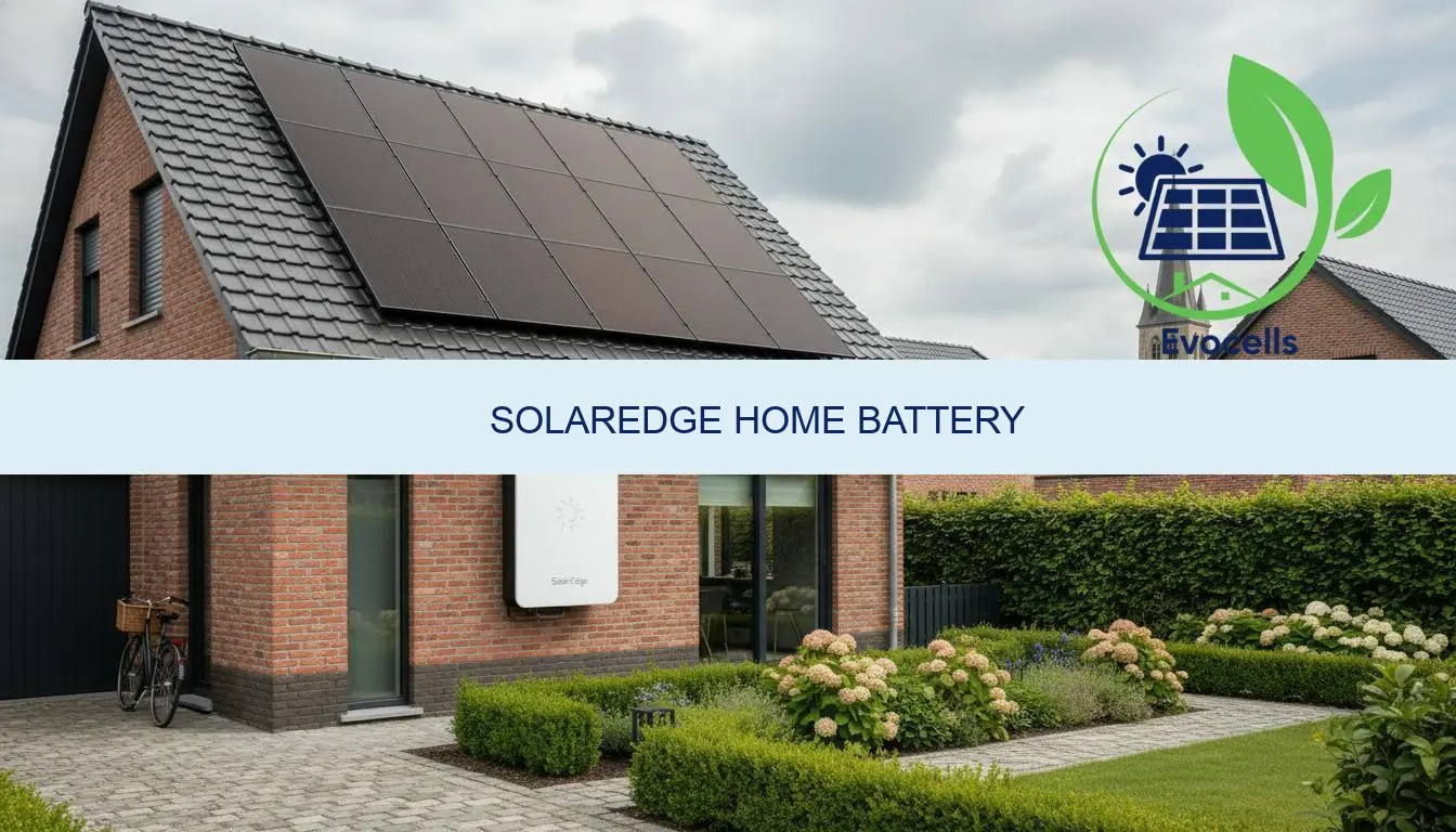 SolarEdge Home Battery mounted against a wall next to an inverter