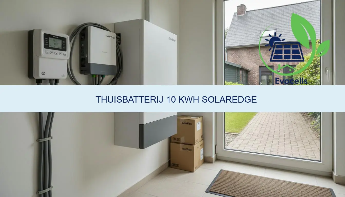 thuisbatterij 10 kwh solaredge prijs en info