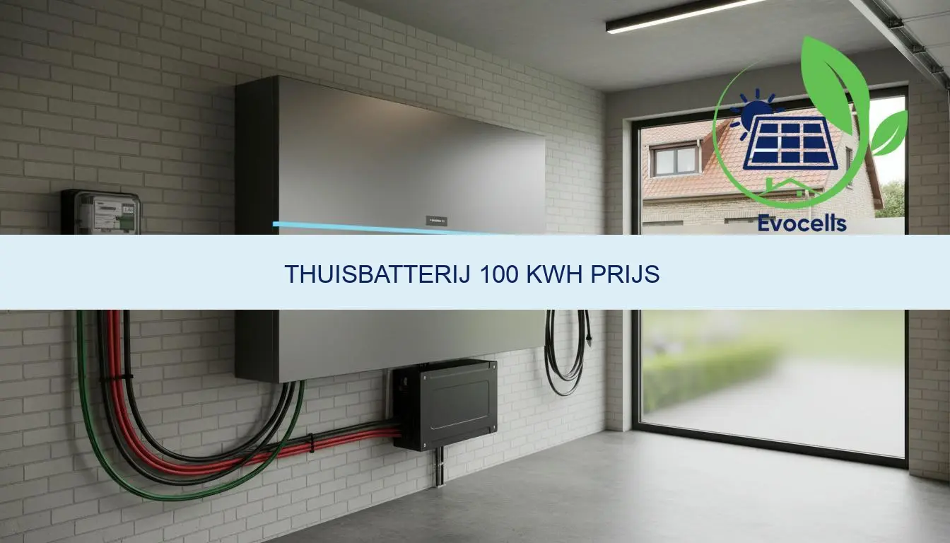 thuisbatterij 100 kwh prijs berekenen | Soleva