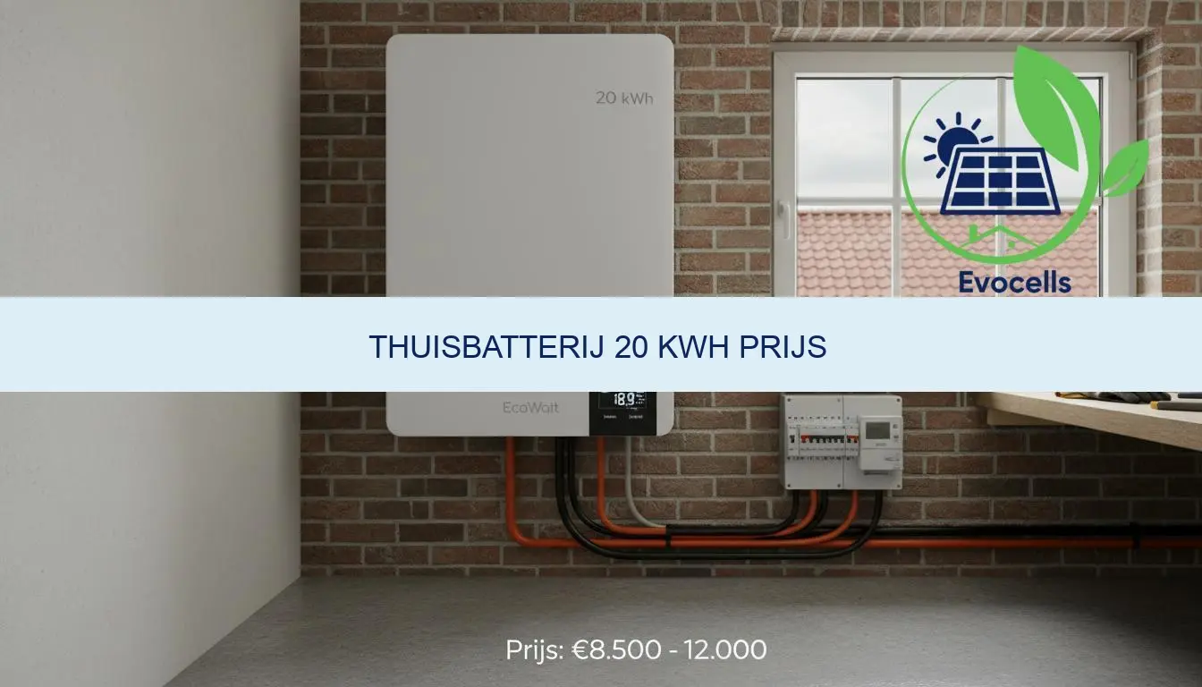 thuisbatterij 20 kwh prijs | Bekijk alle kosten