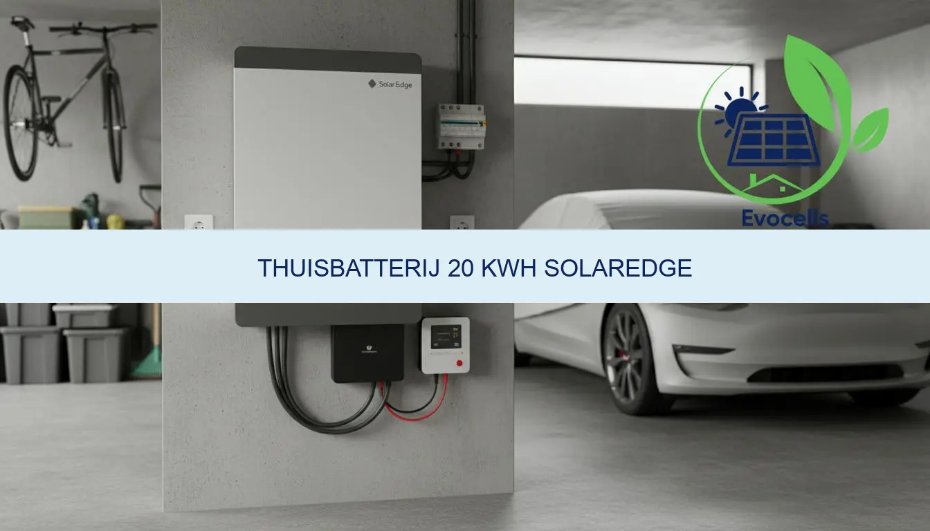 thuisbatterij 20 kwh solaredge prijs & info