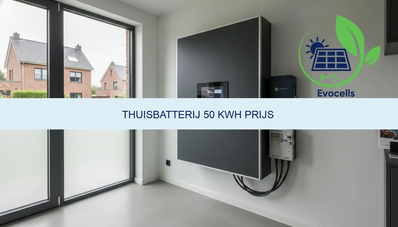thuisbatterij 50 kwh prijs | Kosten & advies