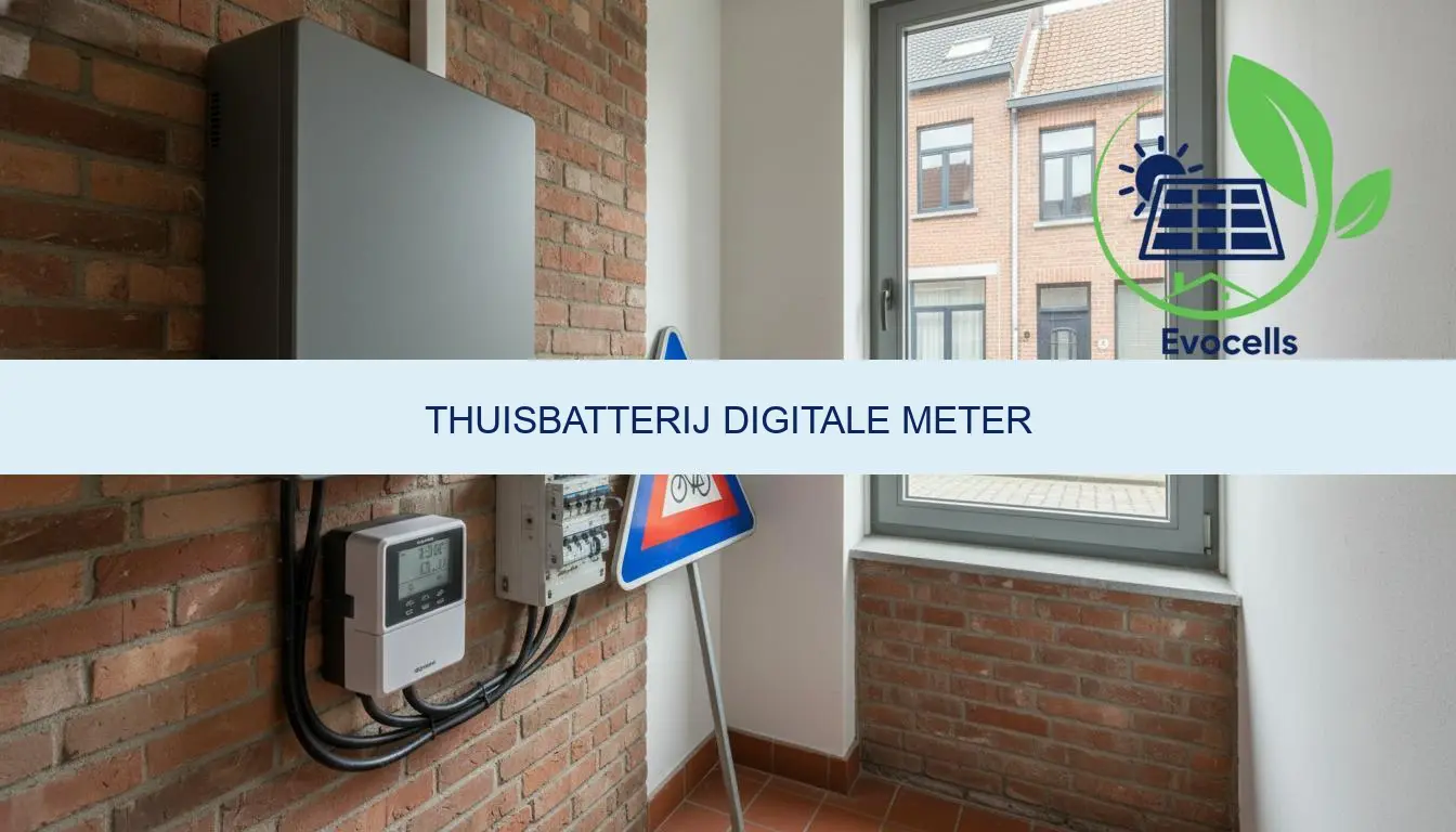 thuisbatterij digitale meter prijs en werking