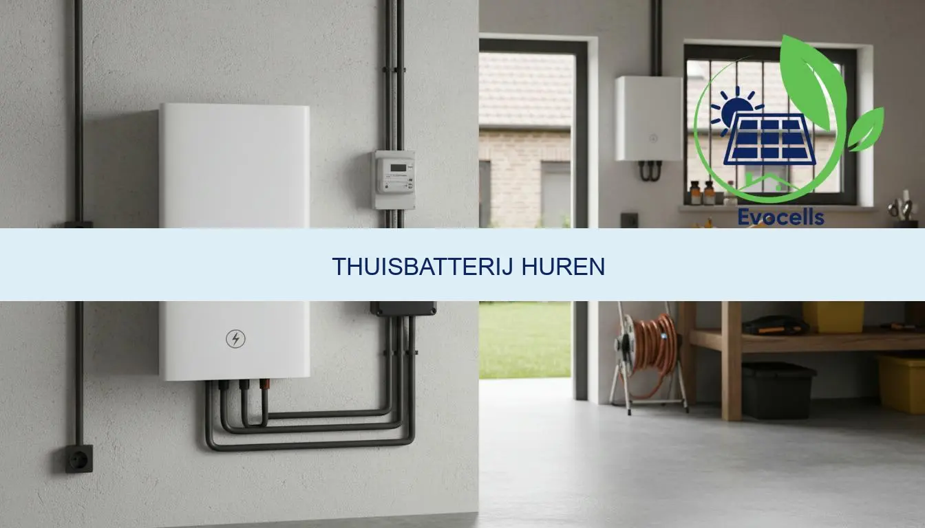 thuisbatterij huren prijs en opties vergelijken