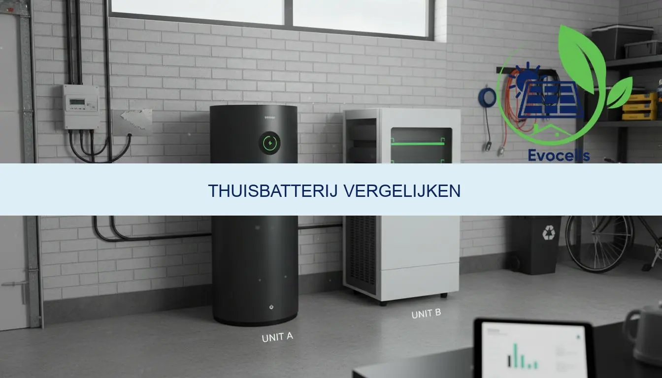 thuisbatterij vergelijken prijzen en advies