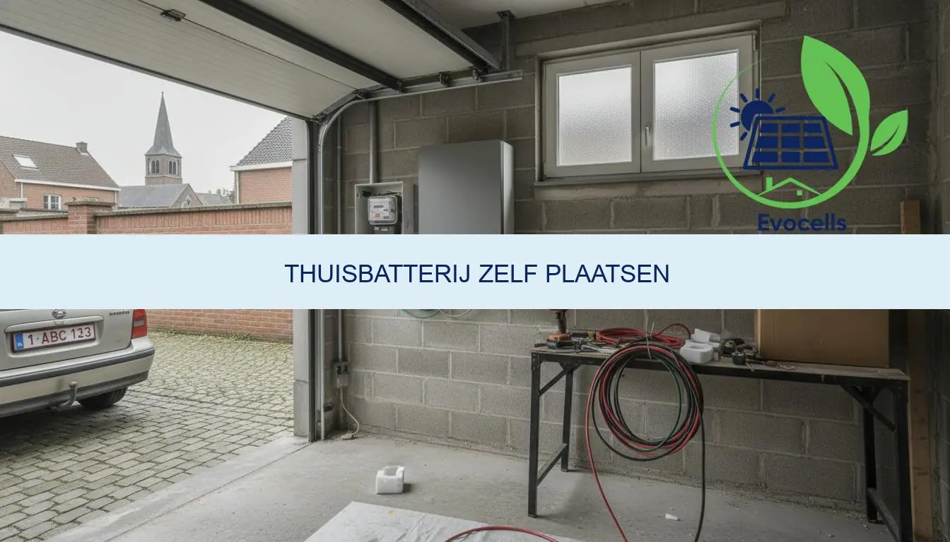thuisbatterij zelf plaatsen: advies en prijs