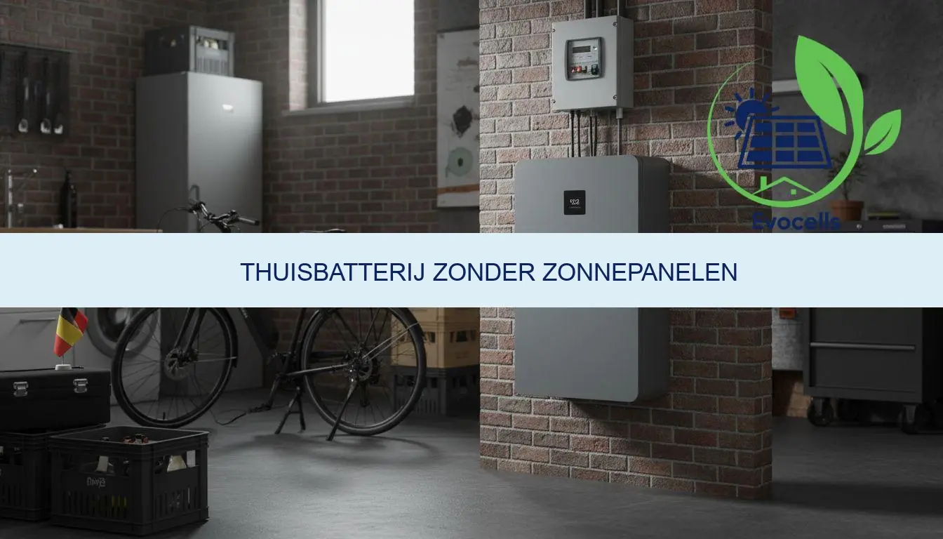 thuisbatterij zonder zonnepanelen prijs & rendement