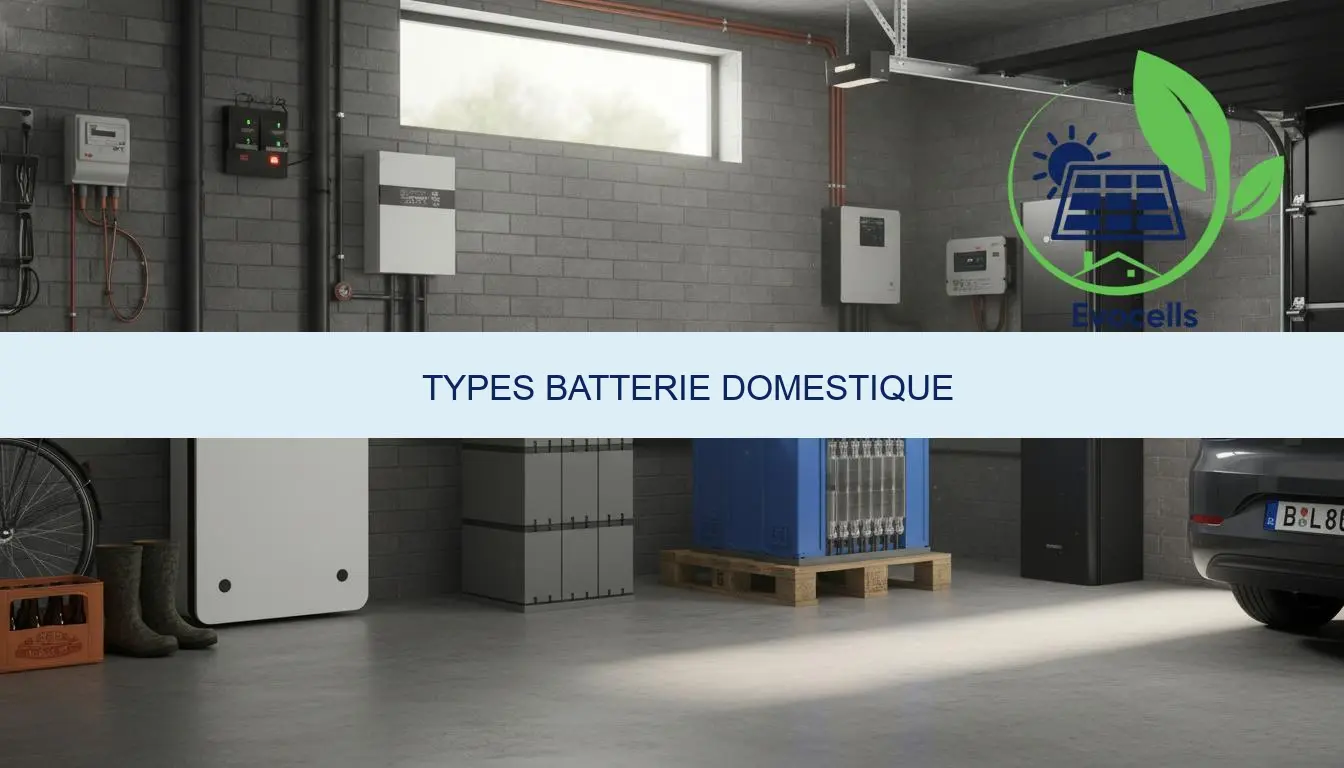 types batterie domestique guide complet 2026
