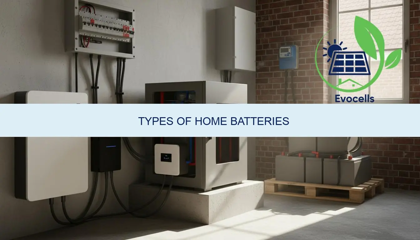 types of home batteries explained