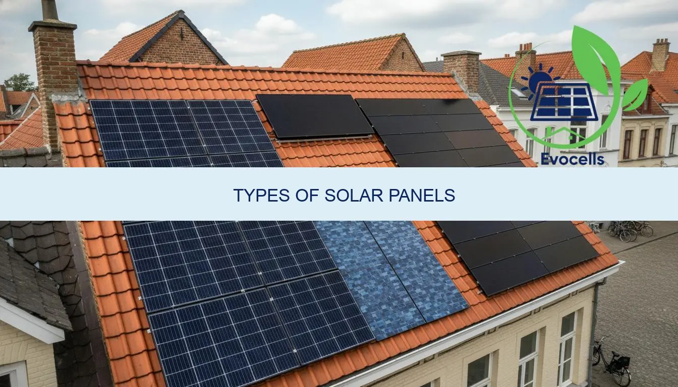 types of solar panels explained