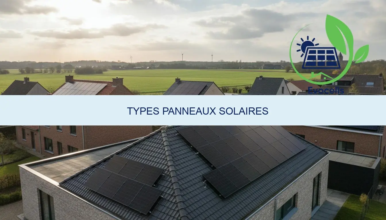 types panneaux solaires choisir le bon modèle