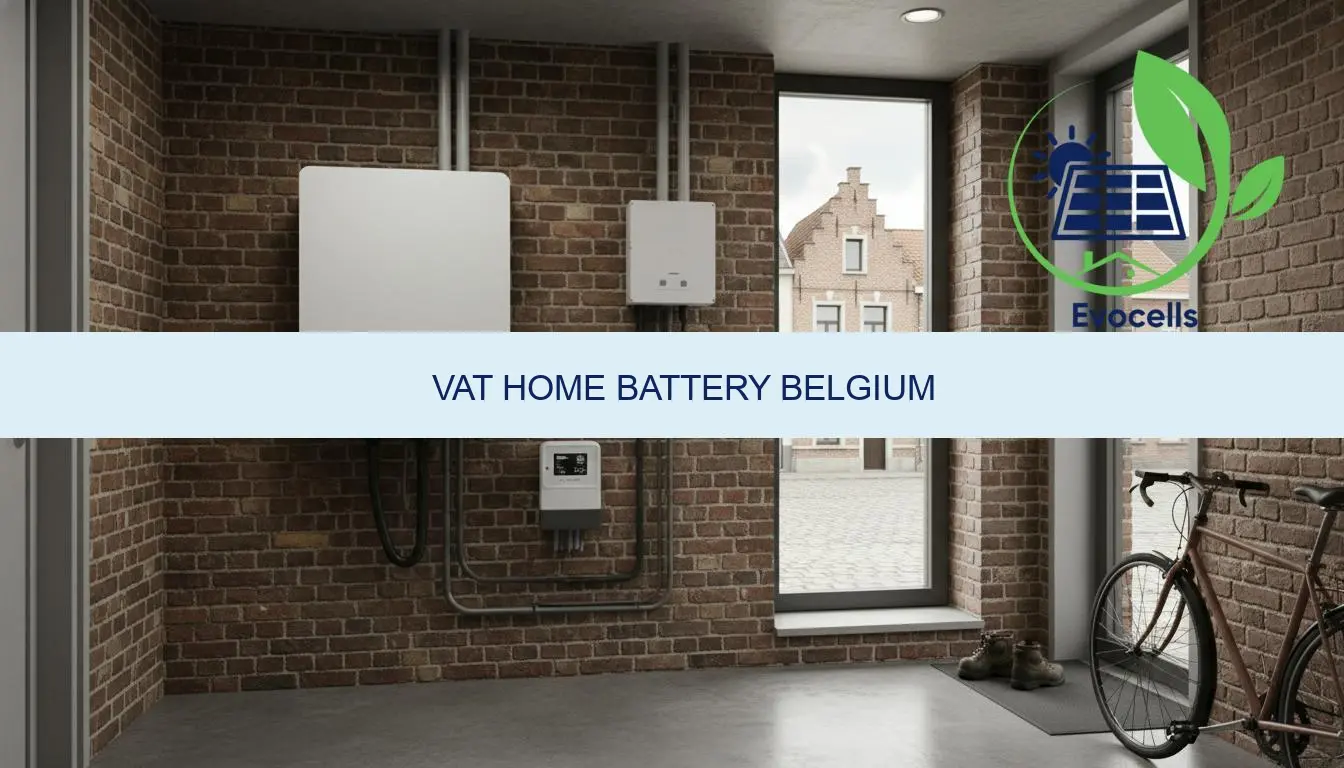 VAT home battery Belgium price & rules explained