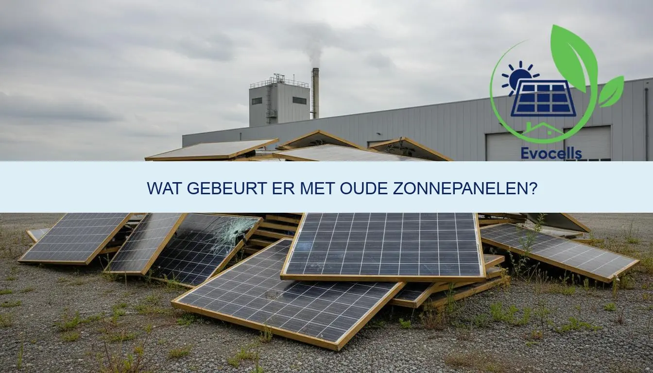 Wat gebeurt er met oude zonnepanelen? Uitleg