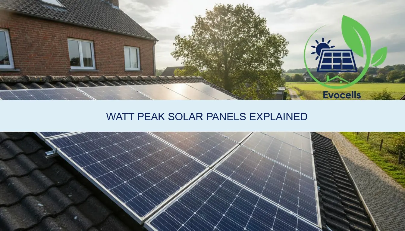 watt peak solar panels explained