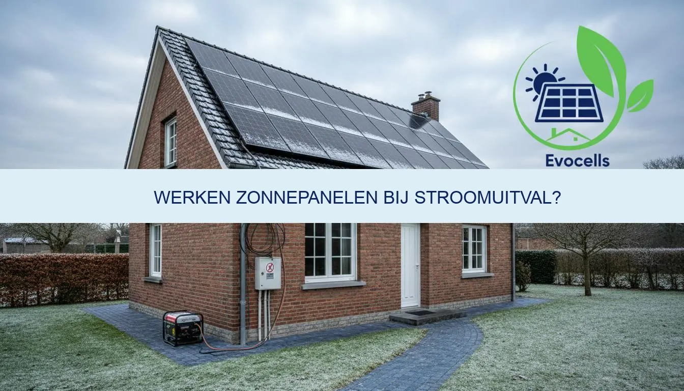 Werken zonnepanelen bij stroomuitval? Antwoord