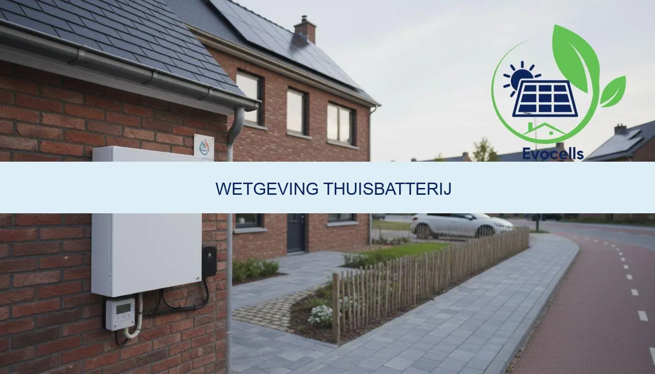wetgeving thuisbatterij regels en keuring België
