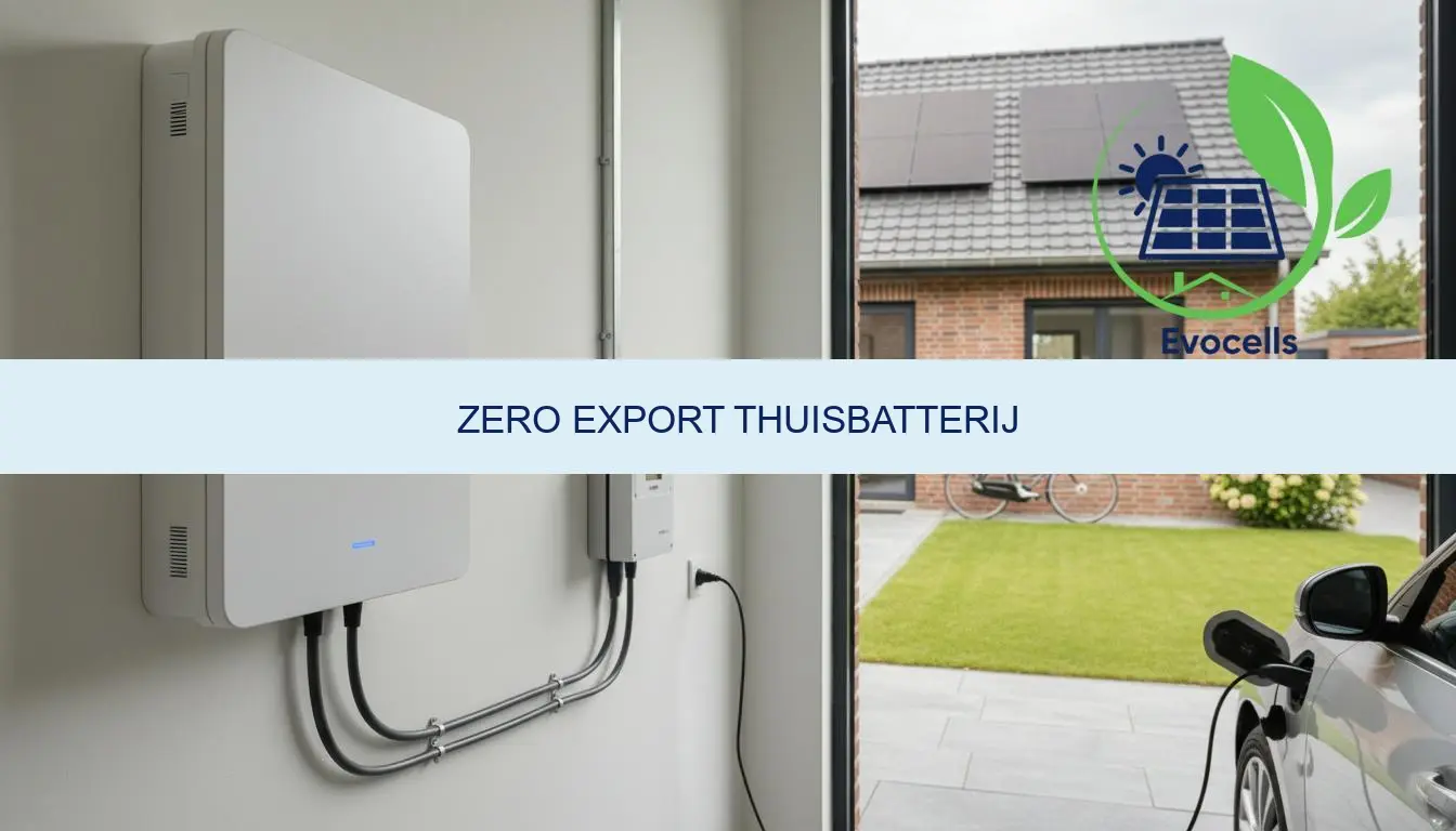zero export thuisbatterij prijs en werking