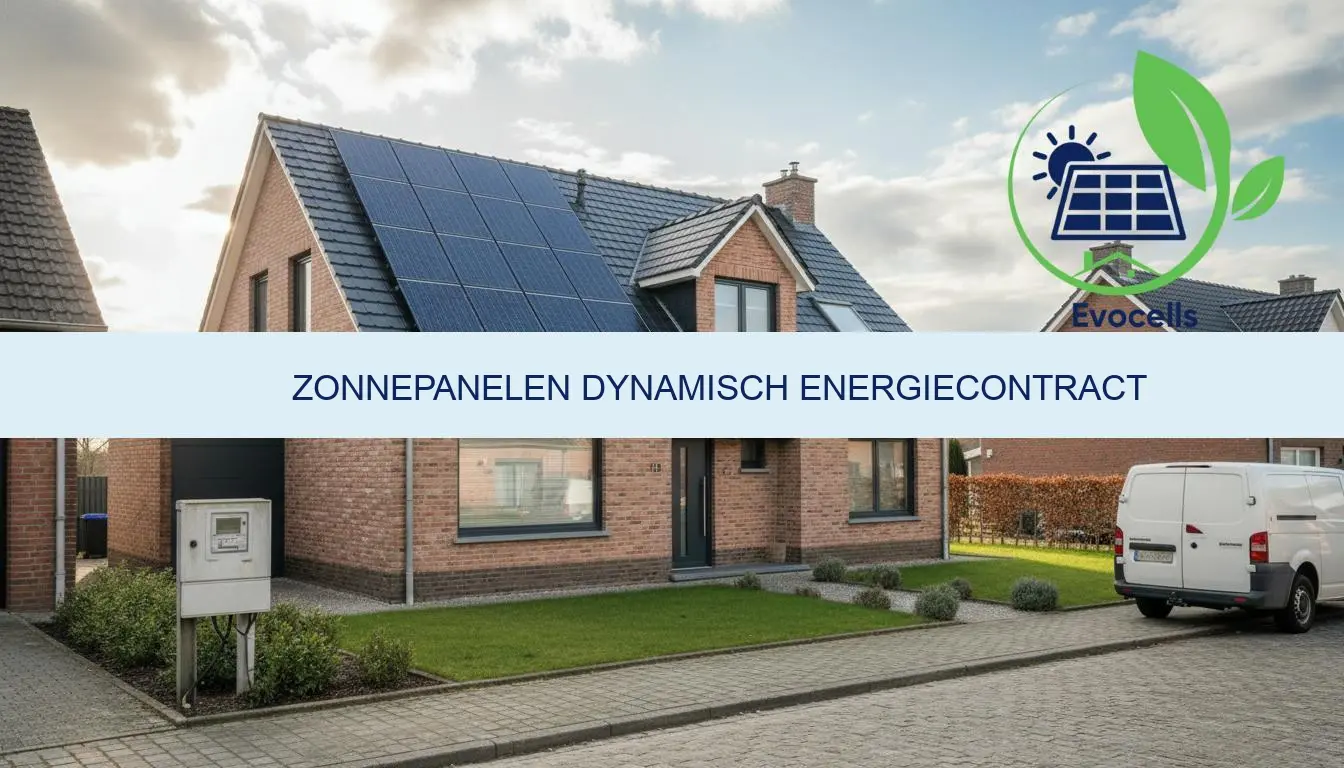 zonnepanelen dynamisch energiecontract uitleg