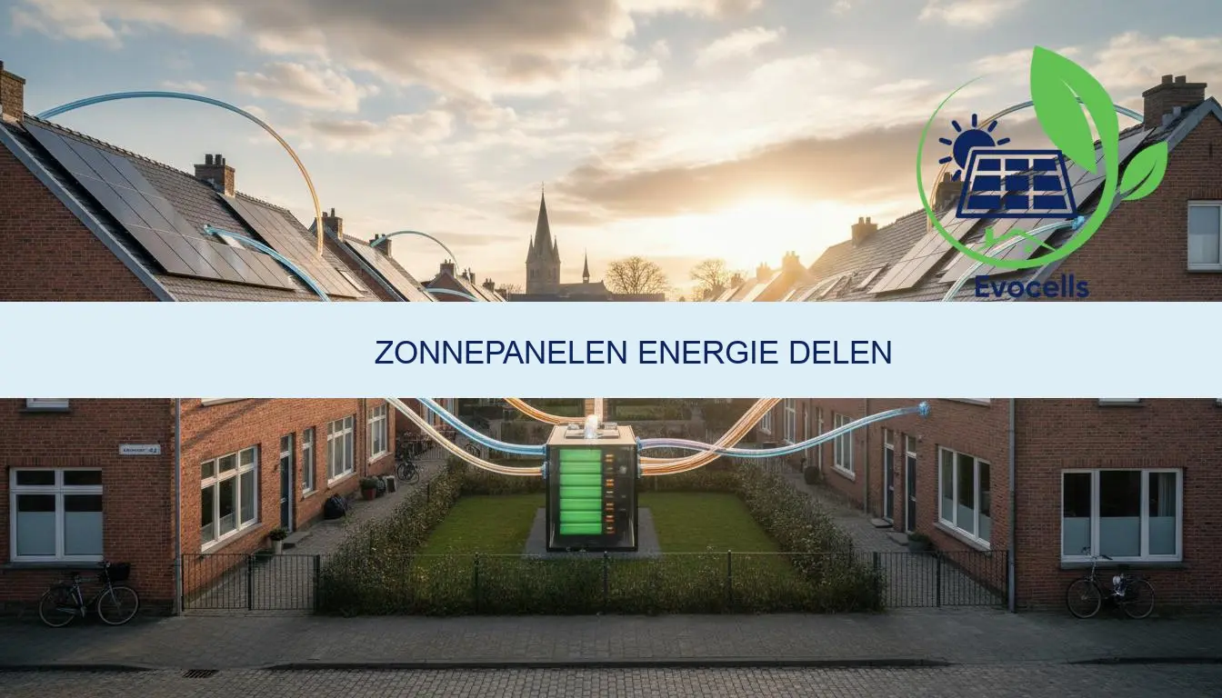 zonnepanelen energie delen uitleg en voordelen