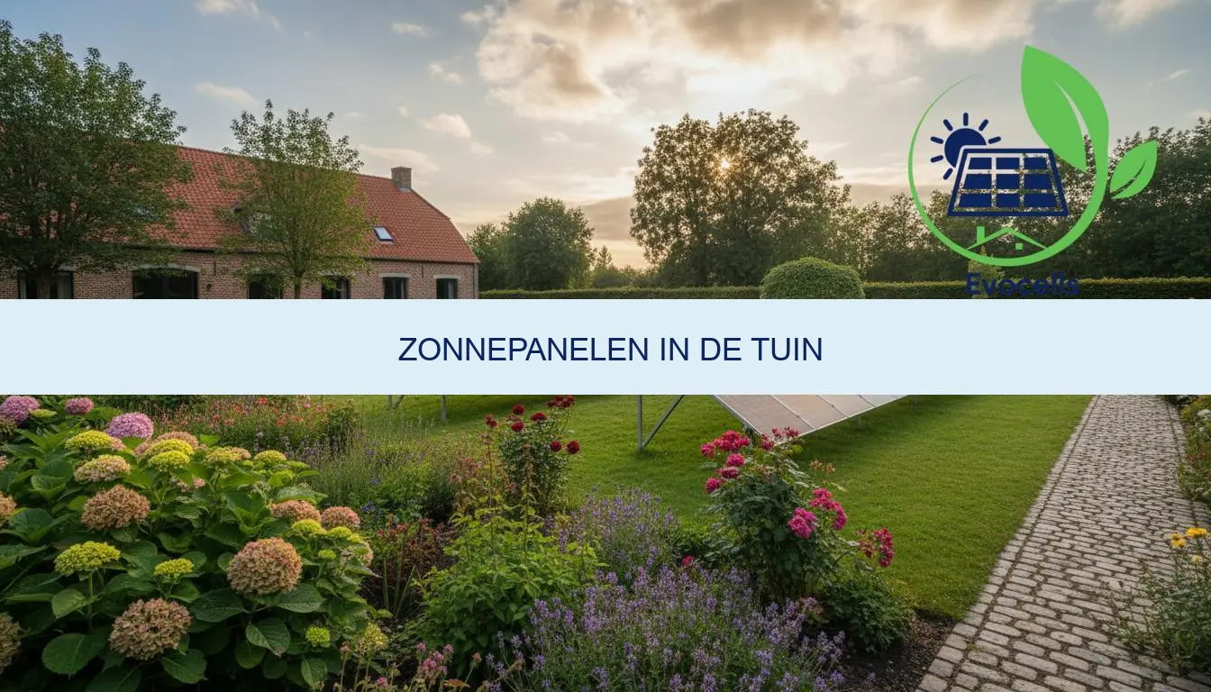zonnepanelen in de tuin prijs en regels