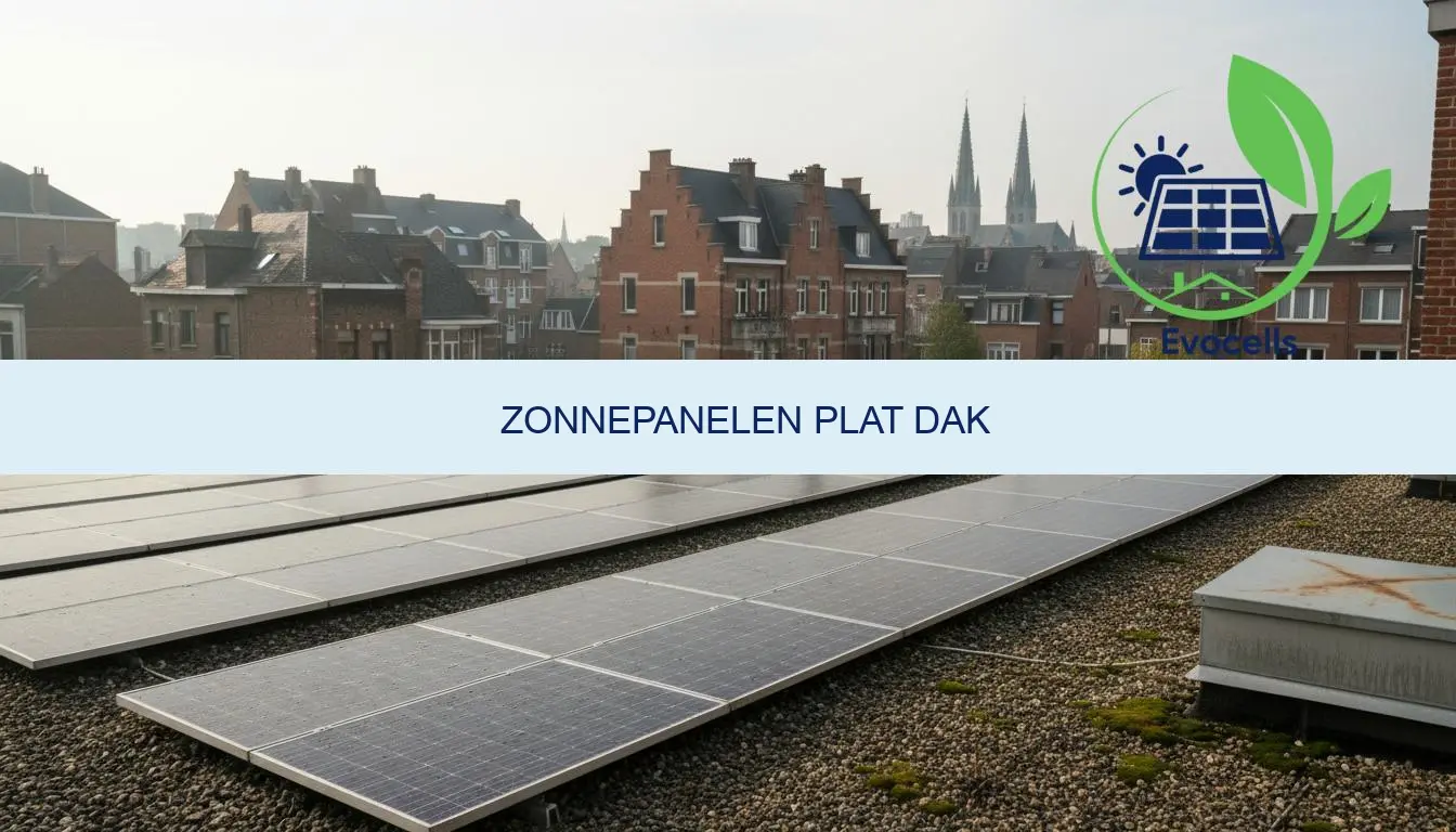 zonnepanelen plat dak prijs & tips
