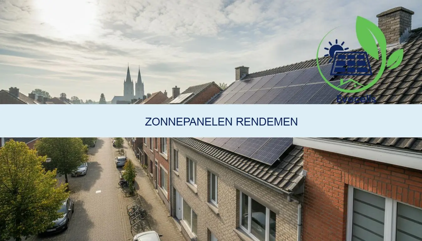 zonnepanelen rendemen berekenen en opbrengst