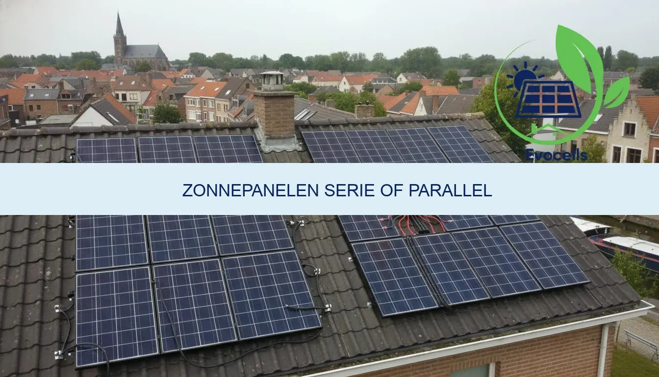 zonnepanelen serie of parallel uitleg & advies