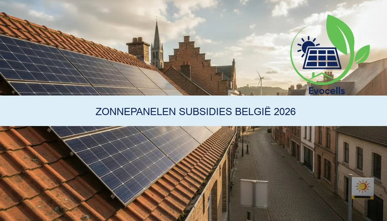 zonnepanelen subsidies belgië 2026 info & voordelen